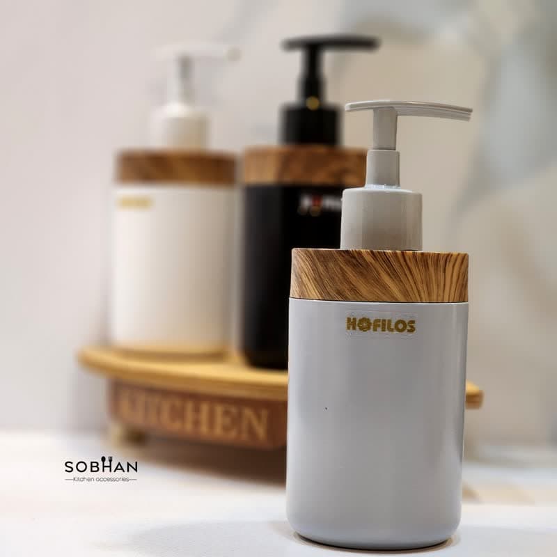 جا مایع گرد طرح چوب هوفیلوس