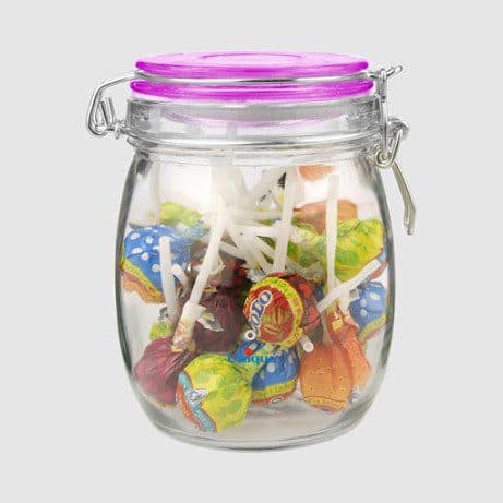 بانکه 0.75 لیتری درب چفتی یونیک کد 1484