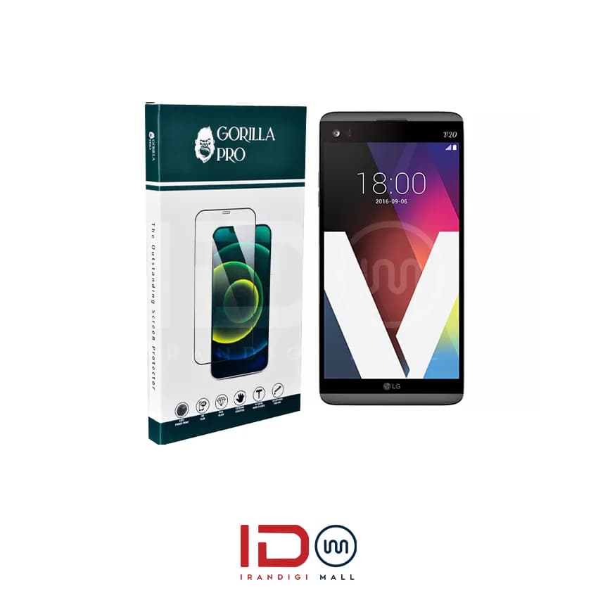 گلس و محافظ هیدروژلی (شفاف) نمایشگر گوشی ال جی مدل LG V20
