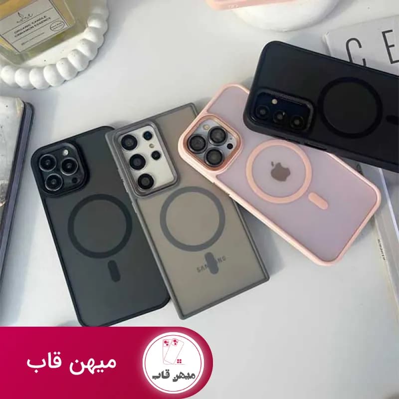 گارد گوشی آیفون و سامسونگ مات کربن - کد (۵۴۳۴۴)