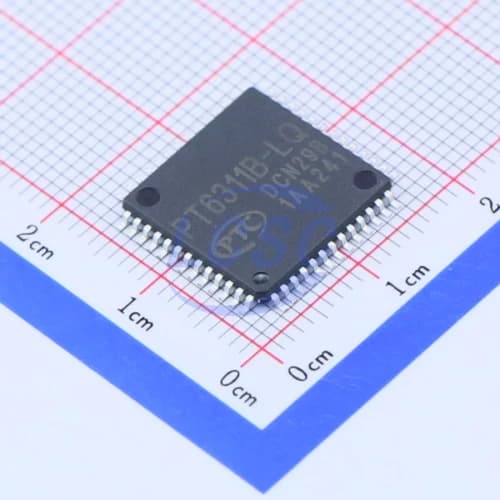 آی سی درایور PT6311B پکیج LQFP-52