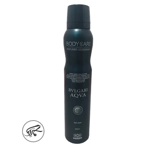 اسپری بدن مردانه بادی کر مدل بولگاری آکوا حجم 200ml