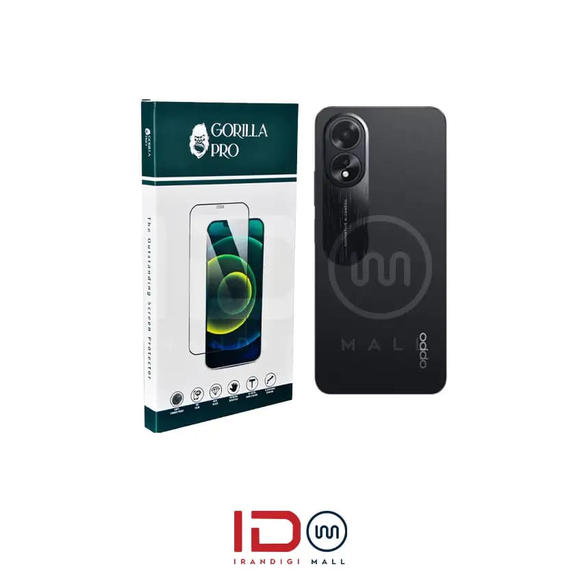 گلس و محافظ هیدروژلی (مات) بدنه گوشی اوپو مدل OPPO A18