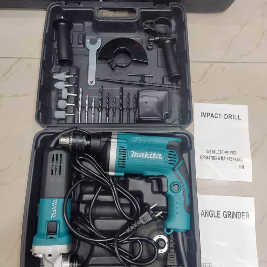 دریل برقی و مینی فرز ماکیتا مدل 1630