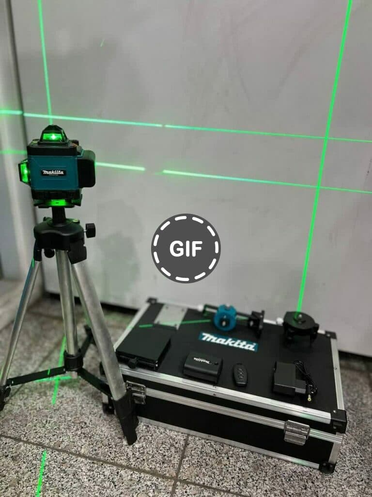 تراز لیزری چهار خط پایه دار طرح ماکیتا