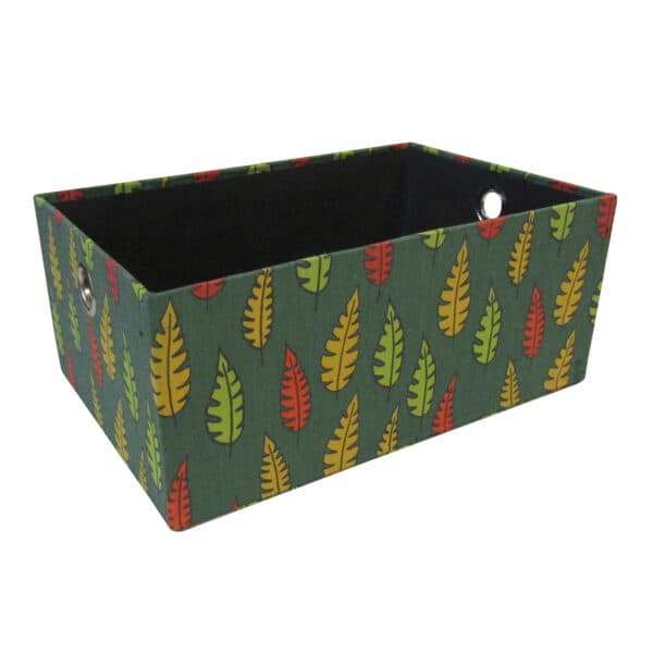 پاییز جعبه 2 عددی طرح برگ های رنگی