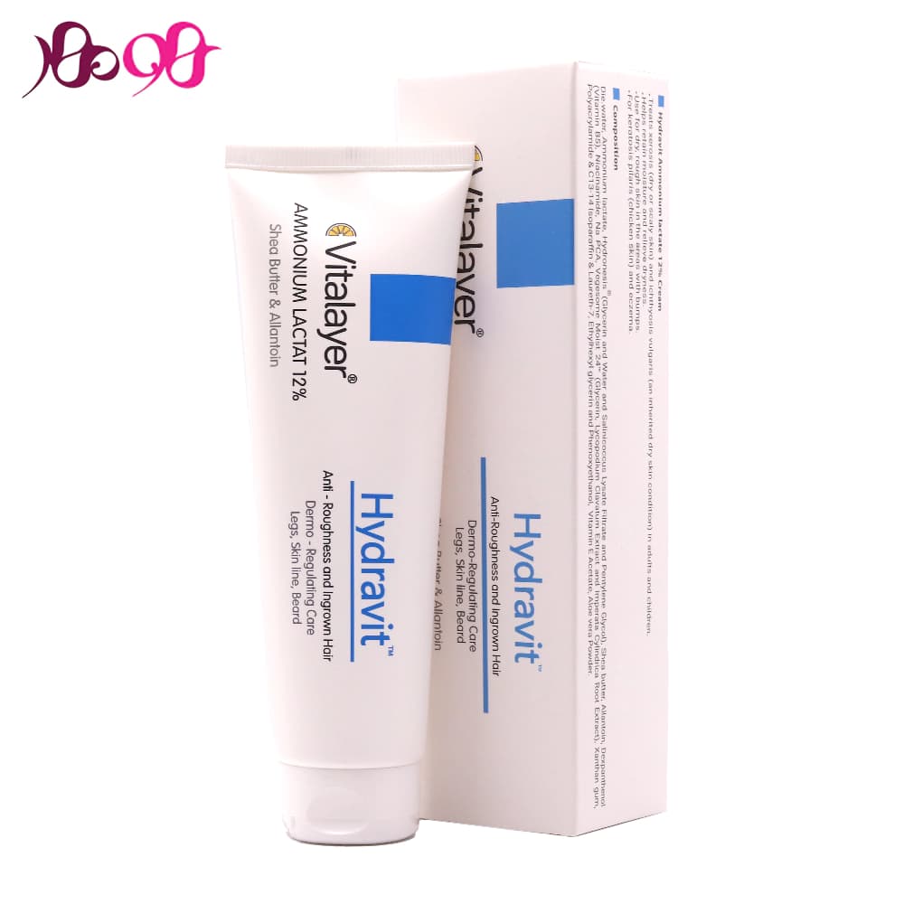 کرم هیدراویت ویتالایر حاوی آمونیوم لاکتات ۱۲ درصد حجم 100ml