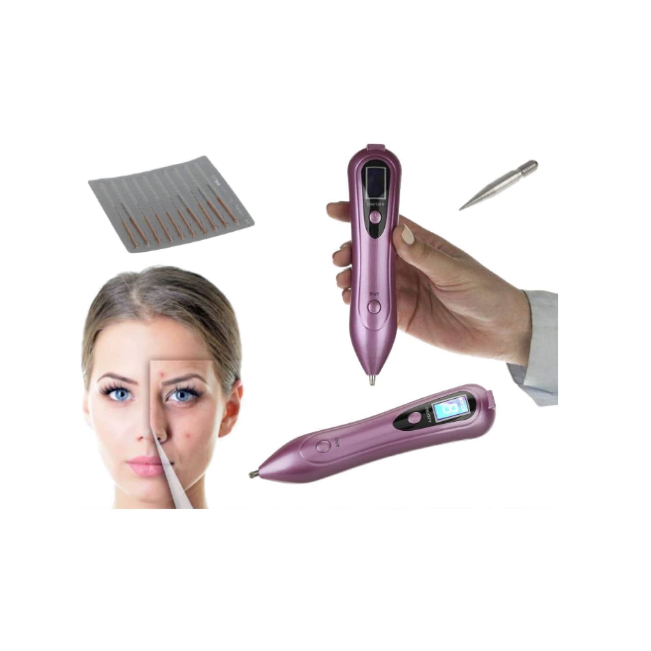 قلم پاک سازی پوست و خال بردار کد 01852