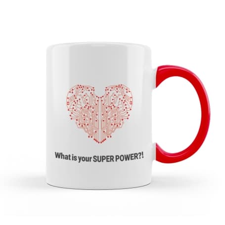 ماگ سرامیکی برق و الکترونیک طرح I