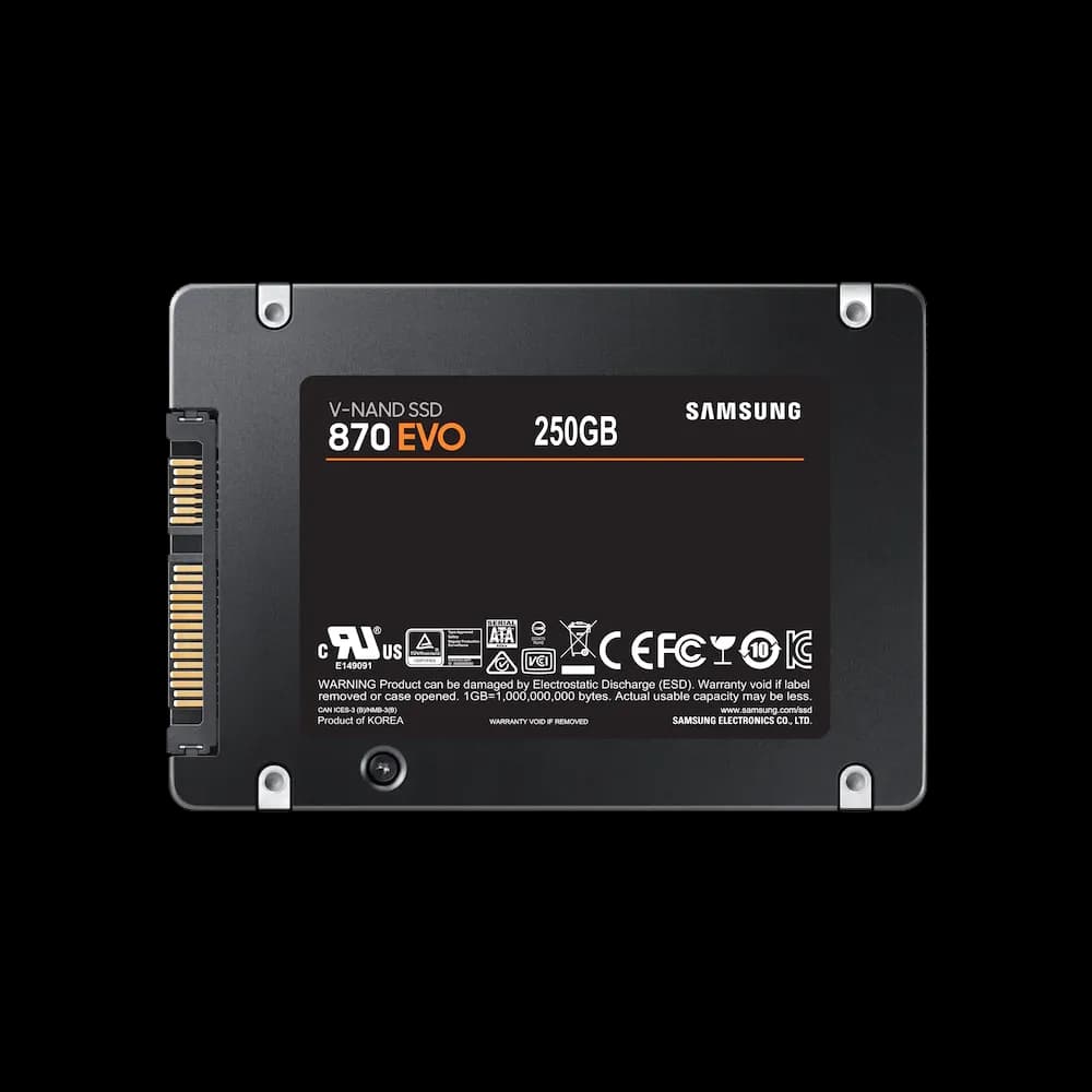 حافظه SSD سامسونگ SAMSUNG 870 EVO 250GB