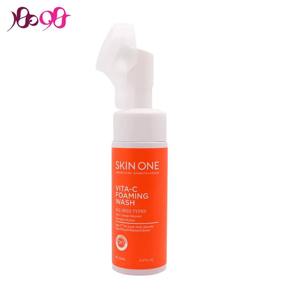 فوم شوینده صورت ویتامین سی اسکین وان
