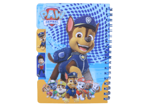 دفترچه یادداشت سیمی فانتزی با جلد اکلیلی دارای دیوایدر