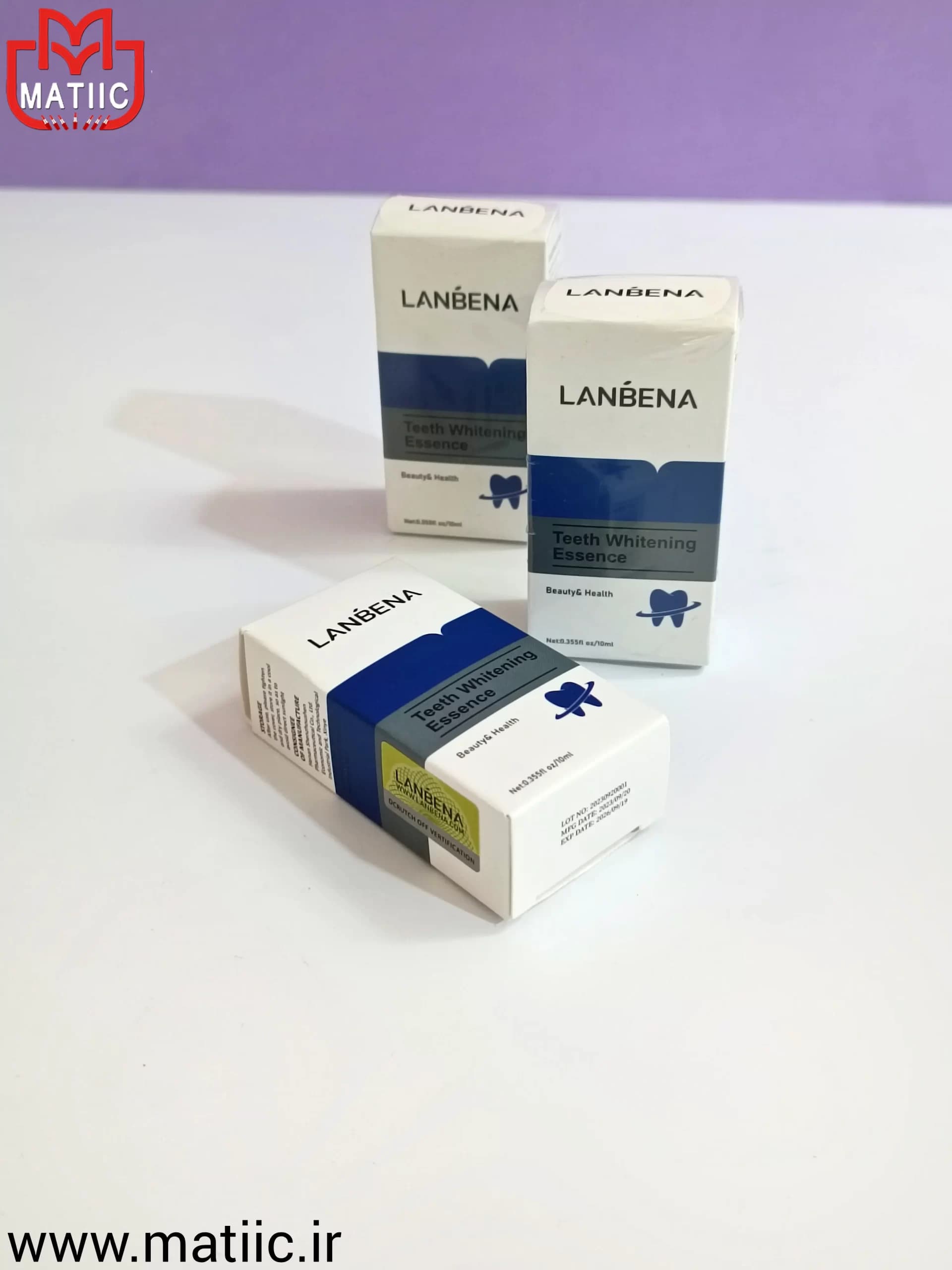 محلول سفید کننده دندان لانبنا حجم 10 میل