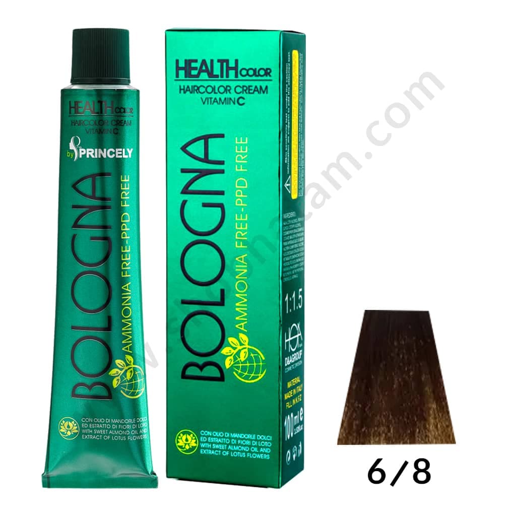 رنگ مو بلونیا (شماره 6/8) حجم ۱۰۰ میلی لیتر