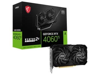 کارت گرافیک ام اس آی مدل RTX 4060 Ti VENTUS X2 16GB OC