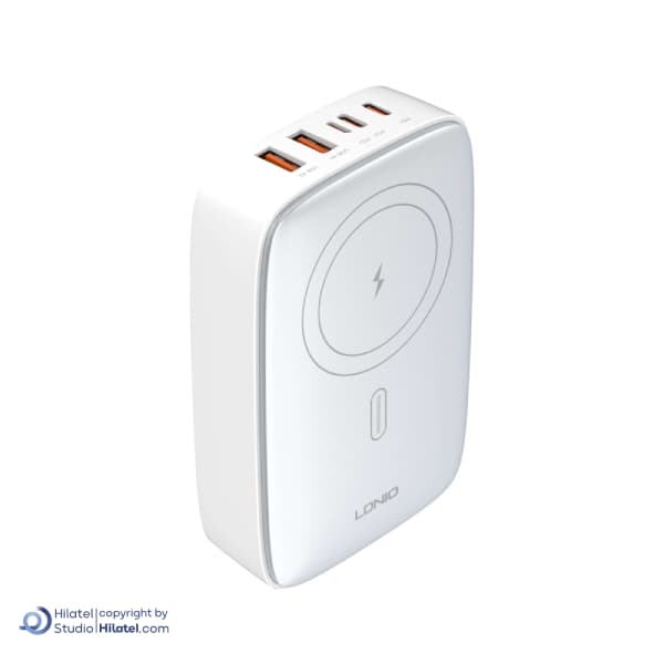 شارژ وایرلس و شارژر رومیزی 5 پورت الدینیو مدل Q4010