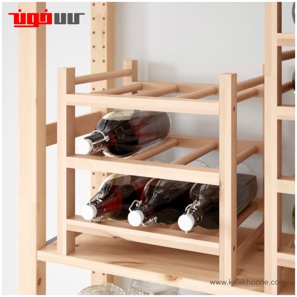 قفسه بطری ایکیا مدل Hutten