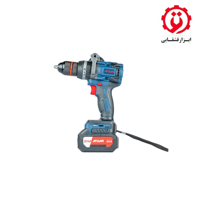 دریل شارژی چکشی آروا براشلس لیتیوم 21 ولت مدل 5972T