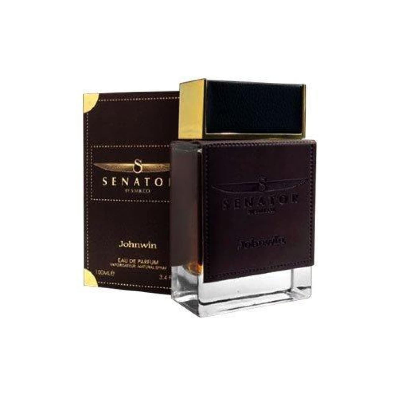 ادو پرفیوم مردانه جانوین مدل سناتور قهوه ایی حجم ۱۰۰ میل