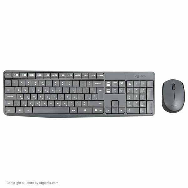 کیبورد و ماوس بی سیم لاجیتک LOGITECH MK235