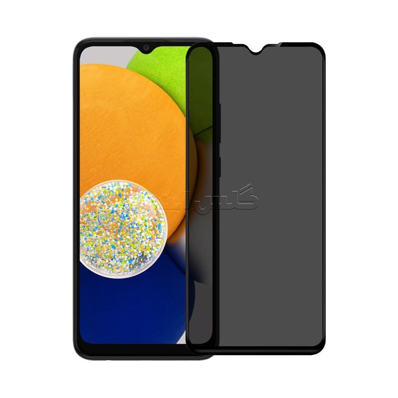 گلس پرایوسی فیلم گوشی سامسونگ Samsung Galaxy A03 (28 درجه اورجینال)