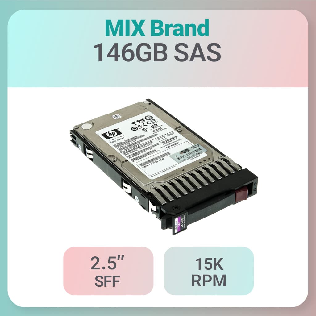 هارد سرور 146GB SAS 15K استوک