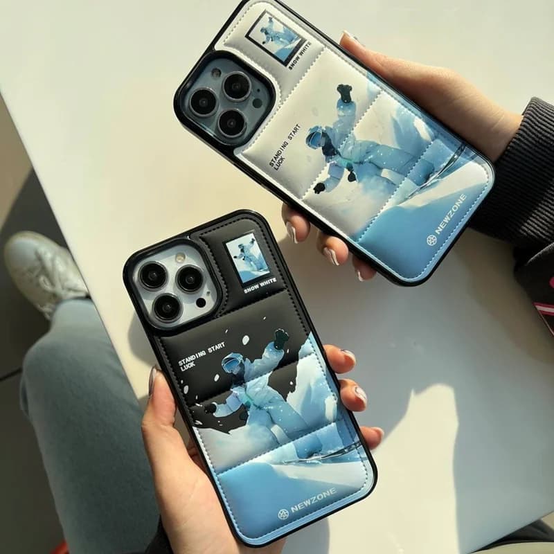 قاب گوشی آیفون پافر اسکی - کد (۱۰۹۱۲)