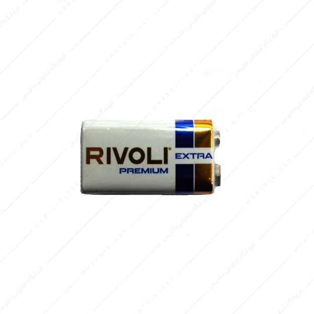 باتری کتابی 9 ولت 6F22 برند RIVOLI