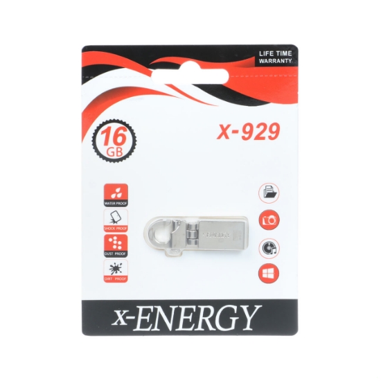 فلش مموری ایکس-انرژی مدل X-929 USB2.0 ظرفیت 16 گیگابایت