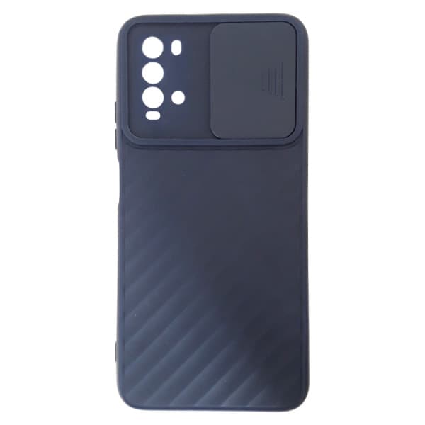 قاب گوشی سیلیکون محافظ لنز کشویی شیائومی Redmi 9T