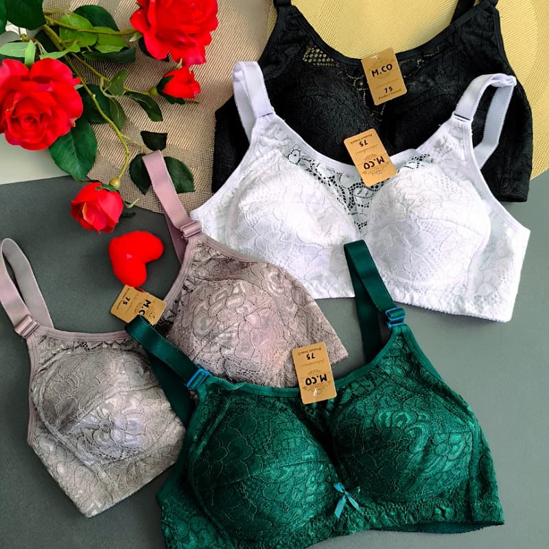 سوتین زیر کتی برند. M. Coدانتل زیر نخ سایز 75 تا 90 در 4 رنگ