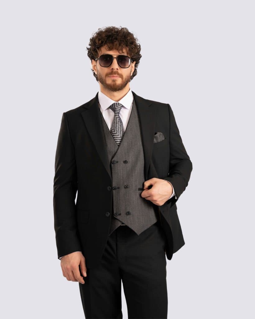 کت و شلوار ژیله دورو مردانه فایو