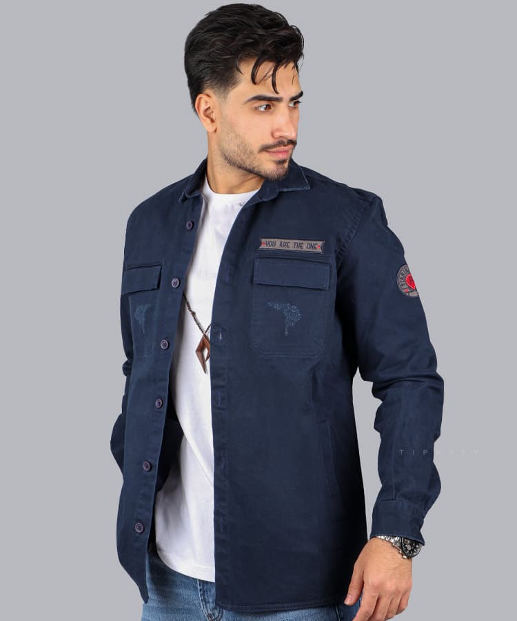 ژاکت مردانه کتان و چهار جیب 2324