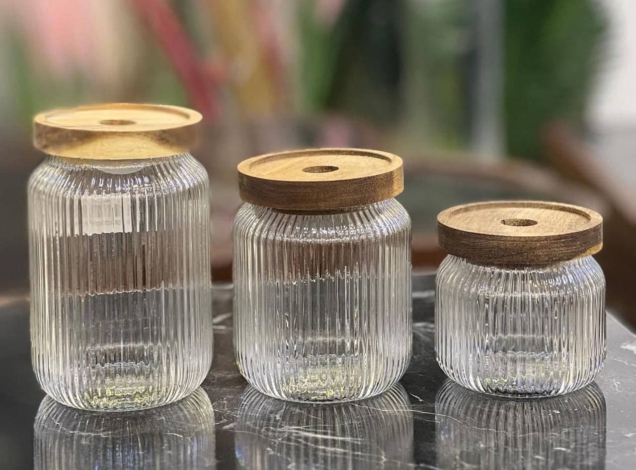 بانکه درب چوبی 3 سایزی کلزیوم کد 101016