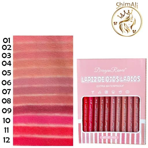 پک 12 عددی خط لب کد DR9003