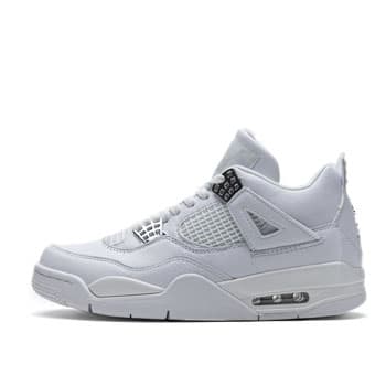 کفش کتونی نایک جردن 4 ریترو مناسب رانینگ رنگ سفید تمام