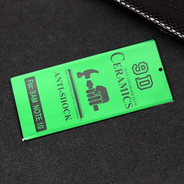 گلس سرامیکی براق خمیده Samsung Note 10