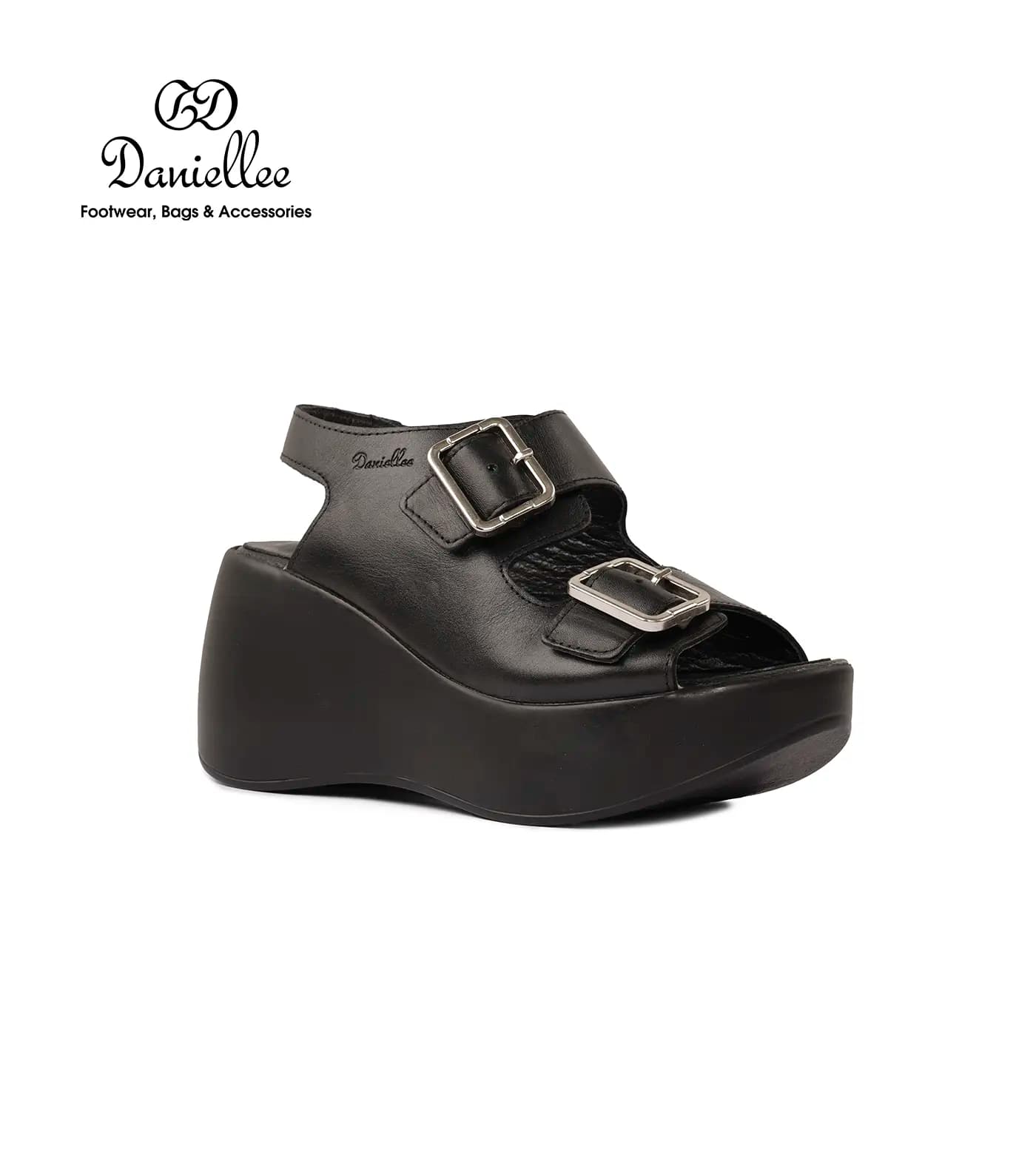 صندل چرمی روزمره زنانه Elize Sandal Anklestrap Buckle