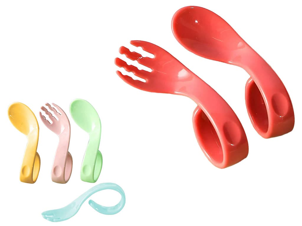 ست قاشق و چنگال نوزادی انلی بیبی