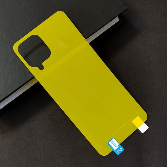 برچسب پشت تمام چسب زرد Samsung A22