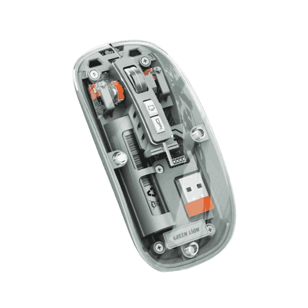 ماوس بی سیم گرین لاین مدل Transparent Mouse 2
