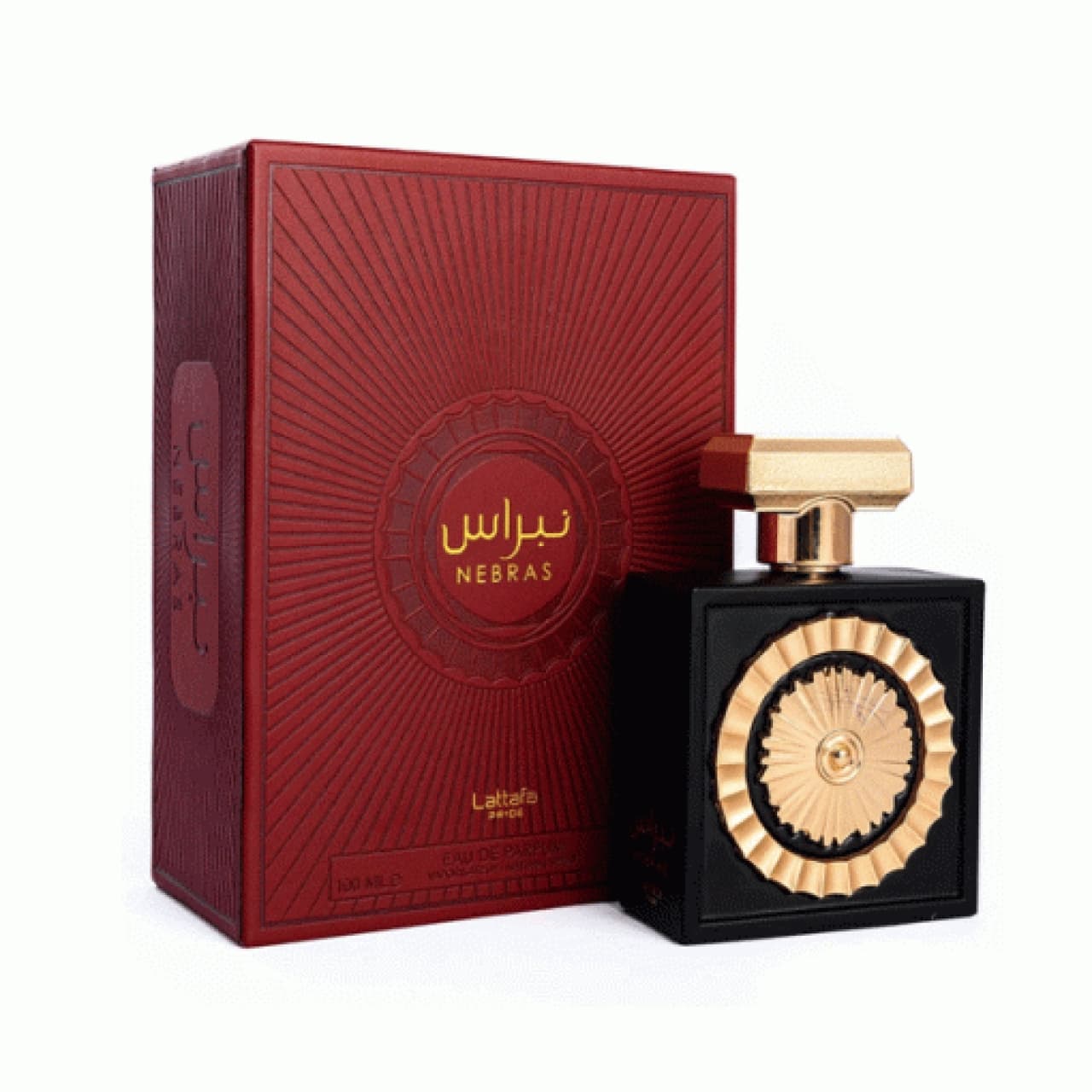 ادو پرفیوم زنانه مردانه لطافه مدل نبراس حجم ۱۰۰ میل