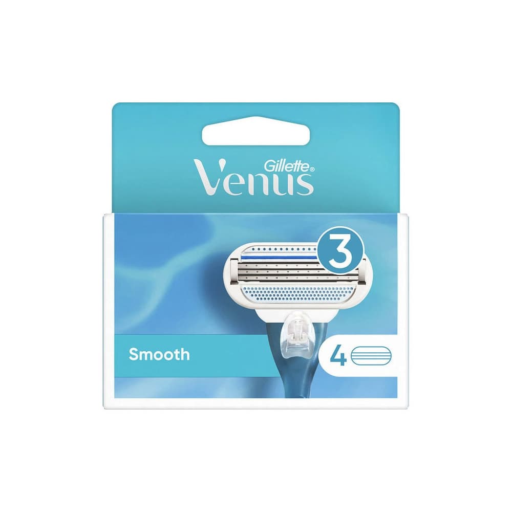 تیغ یدک اصلاح ژیلت ونوس 4 عددی مدل Smooth