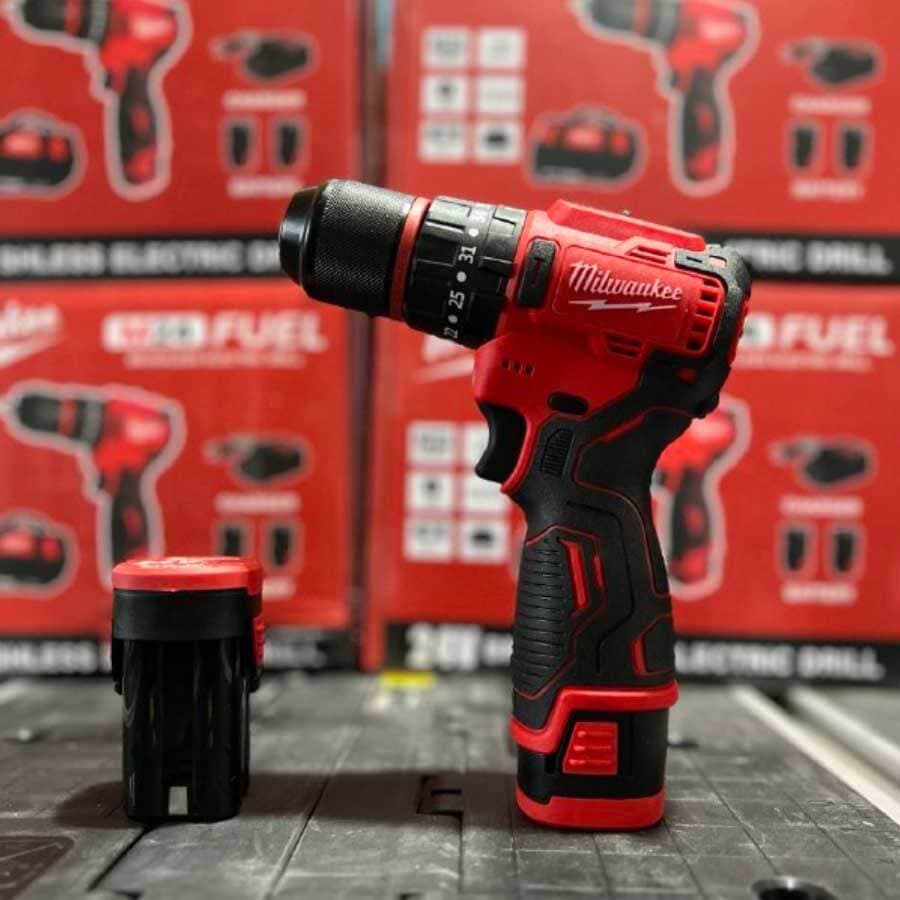 دریل شارژی 24 ولت سه نظام فلزی میلواکی مدل 24V