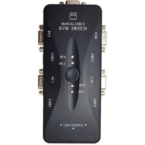 سوییچ چهار پورت KVM مدل FJ-2UK
