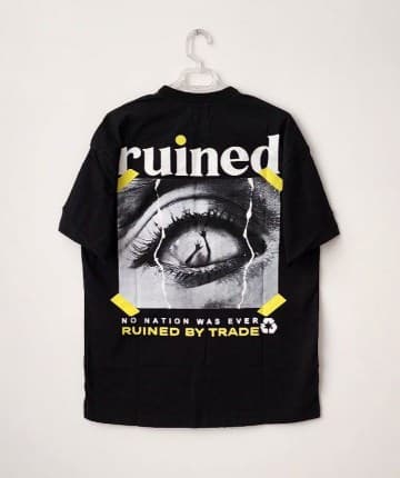 تیشرت لانگ پشت چاپ کد 1787