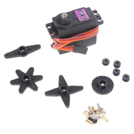 سروو موتور دیجیتال MG996R دنده فلزی 360 درجه