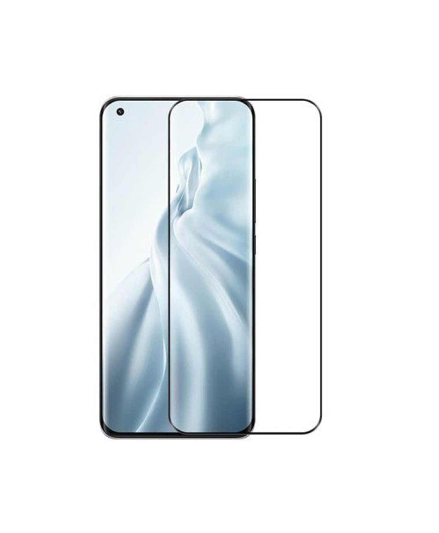 گلس فول تمام چسب موبایل شیائومی Xiaomi Mi 11 Lite