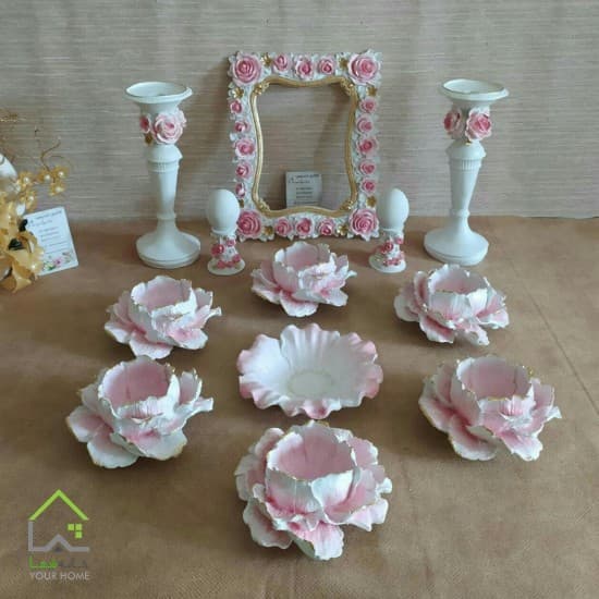 ظروف هفت سین طرح گلبرگ