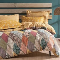 سرویس کاور لحاف یک نفره یاتاش آسترید خردلی